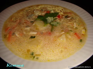 Сырные щи