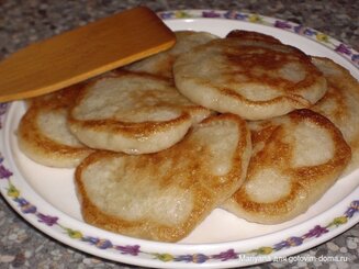 Постные оладьи