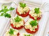 Помидоры с сыром и чесноком