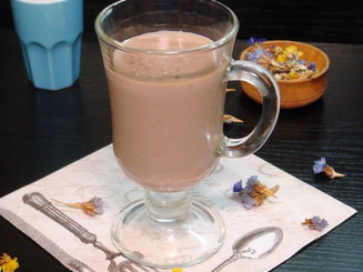 Молочный кисель с мукой и яйцом