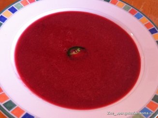 Свекольный крем-суп