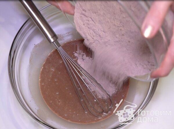 Шоколадные маффины на молоке фото к рецепту 5