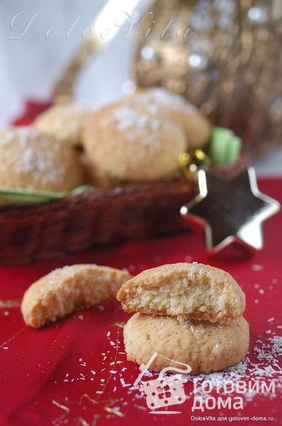 Кокосовое печенье с кардамоном фото к рецепту 4