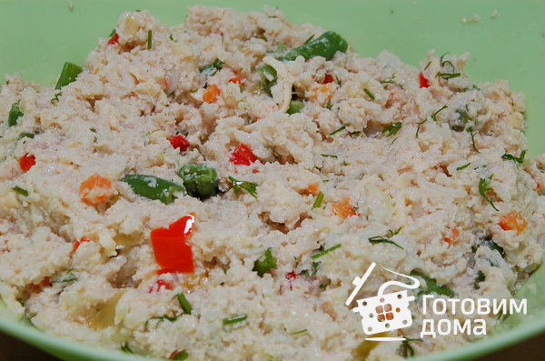 Курица, фаршированная рисом и овощами фото к рецепту 5