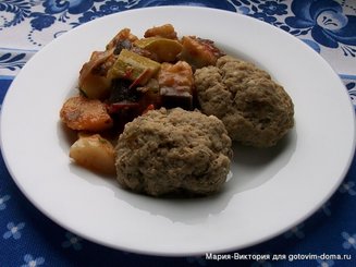 Куриные котлеты с творогом