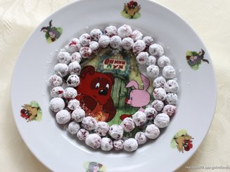 Клюква в сахарной пудре