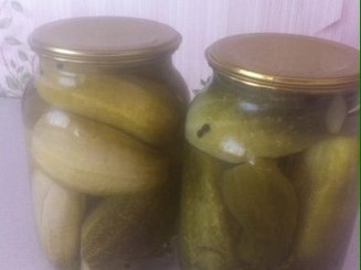 Маринованные огурчики  ( семейный рецепт )