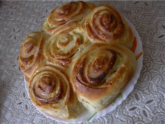 Булочки-бриоши с кремом патисьер