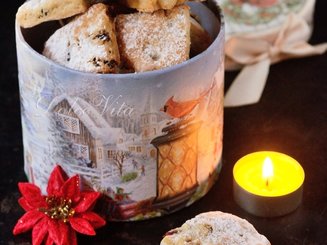 Рождественское  немецкое печенье "Mini-Stollen"