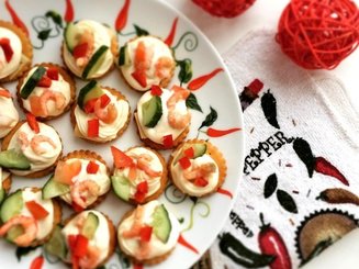 Крекеры с творожным сыром