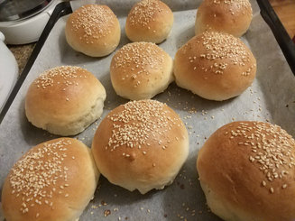 Булочки для гамбургеров усовершенствованные