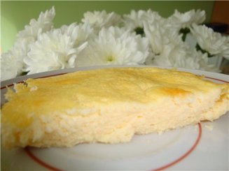 Нежная творожная запеканка (без муки и манки)