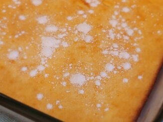 Апельсиновая творожная запеканка.