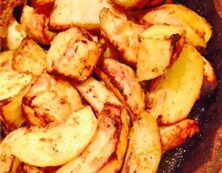 Запеченный картофель с горчицей