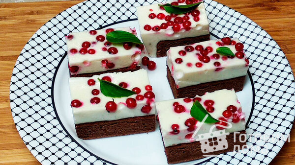 Легкое и нежное пирожное - изысканное лакомство к чаю фото к рецепту 7