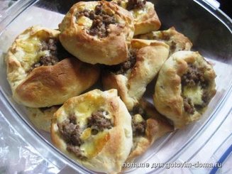 Беляши на дрожжевом тесте из кефира