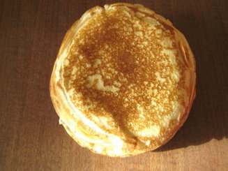 Блинчики с минералкой