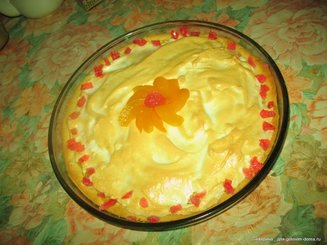 Пирог апельсиновый, нежный