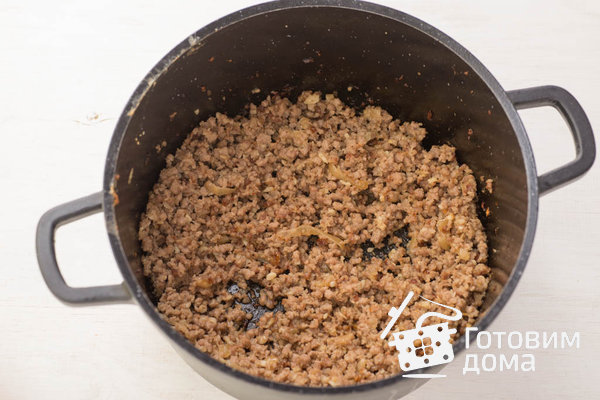 Конвертики с мясом и фасолью в лаваше фото к рецепту 3