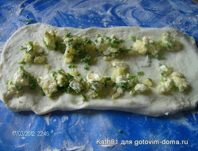 Багет с сыром, чесноком и зеленью фото к рецепту 1