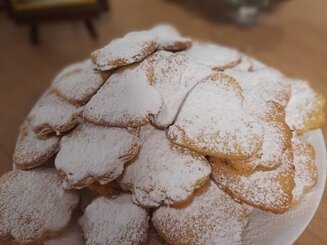 Постное песочное печенье