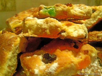 Рождественское  немецкое печенье "Mini-Stollen"