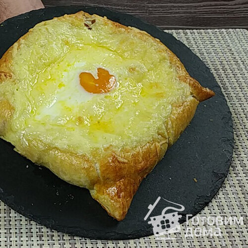 Хачапури с сосисками