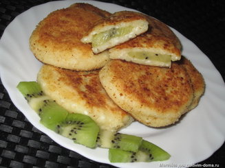Сырники с киви