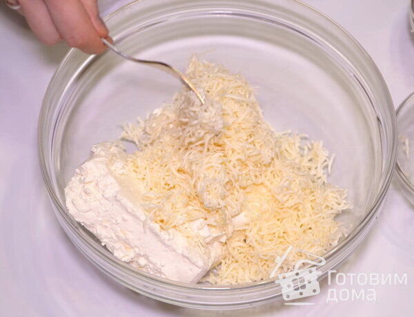 Пирог из лаваша с творогом и сыром фото к рецепту 2