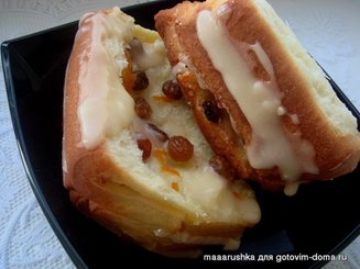Апельсиновый хлеб с изюмом (сладкий)