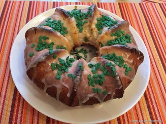 Простой творожный кекс