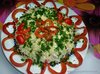 "Живенький" салат с баклажанами