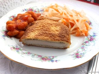 Свиные отбивные в кляре
