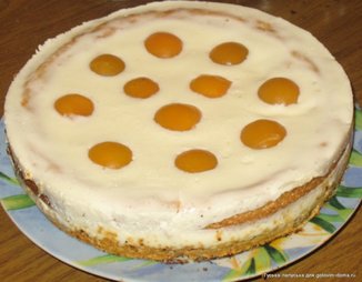 Творожный пирог "Глазунья"