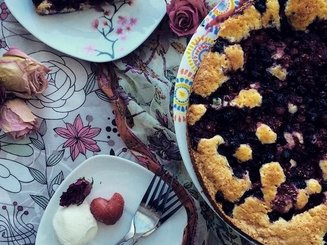 Клубничный пирог от Марты Стюарт