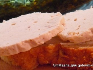 Домашняя вареная колбаса из курицы
