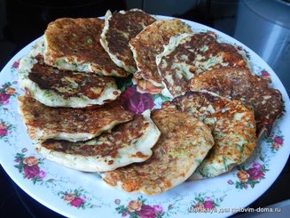 Драники из цуккини с сыром