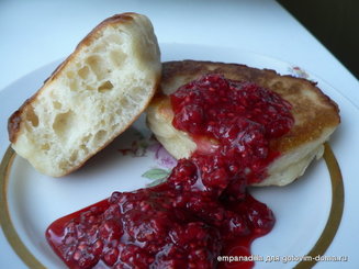 Пышные оладушки на дрожжах