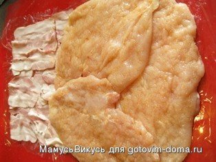 &quot;Roulade de Poulet&quot; (куриный рулет) фото к рецепту 4