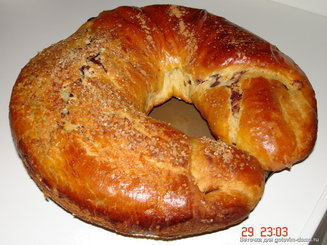 Булочки "Brioche filled with chocolate ganache"