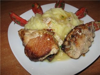 Курочка в молоке