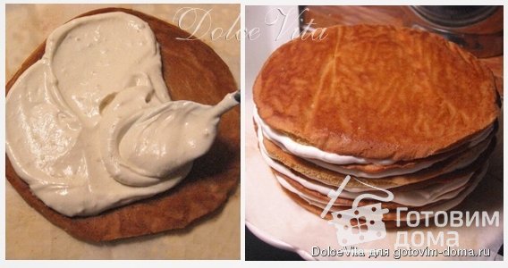 Чешский медовый торт “Марленка” (с лимоном) фото к рецепту 5