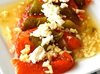 Маринованный перец с козьим сливочным сыром