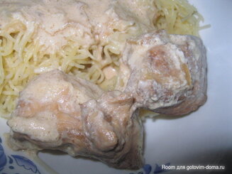 Соево- сливочная курица