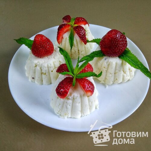 Кокосовый десерт без выпечки