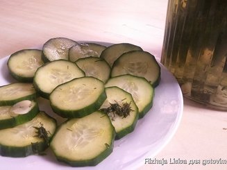 Огурцы на минералке
