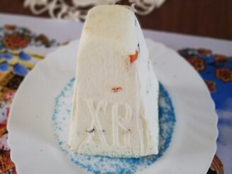 Пасха со сгущёным молоком