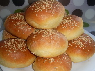 Булочки для гамбургеров усовершенствованные