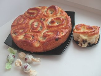 Булочки-бриоши с кремом патисьер