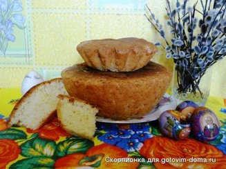 Итальянский кулич с сыром